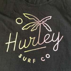 Hurley Womens Palm Script Perfect Tank Top